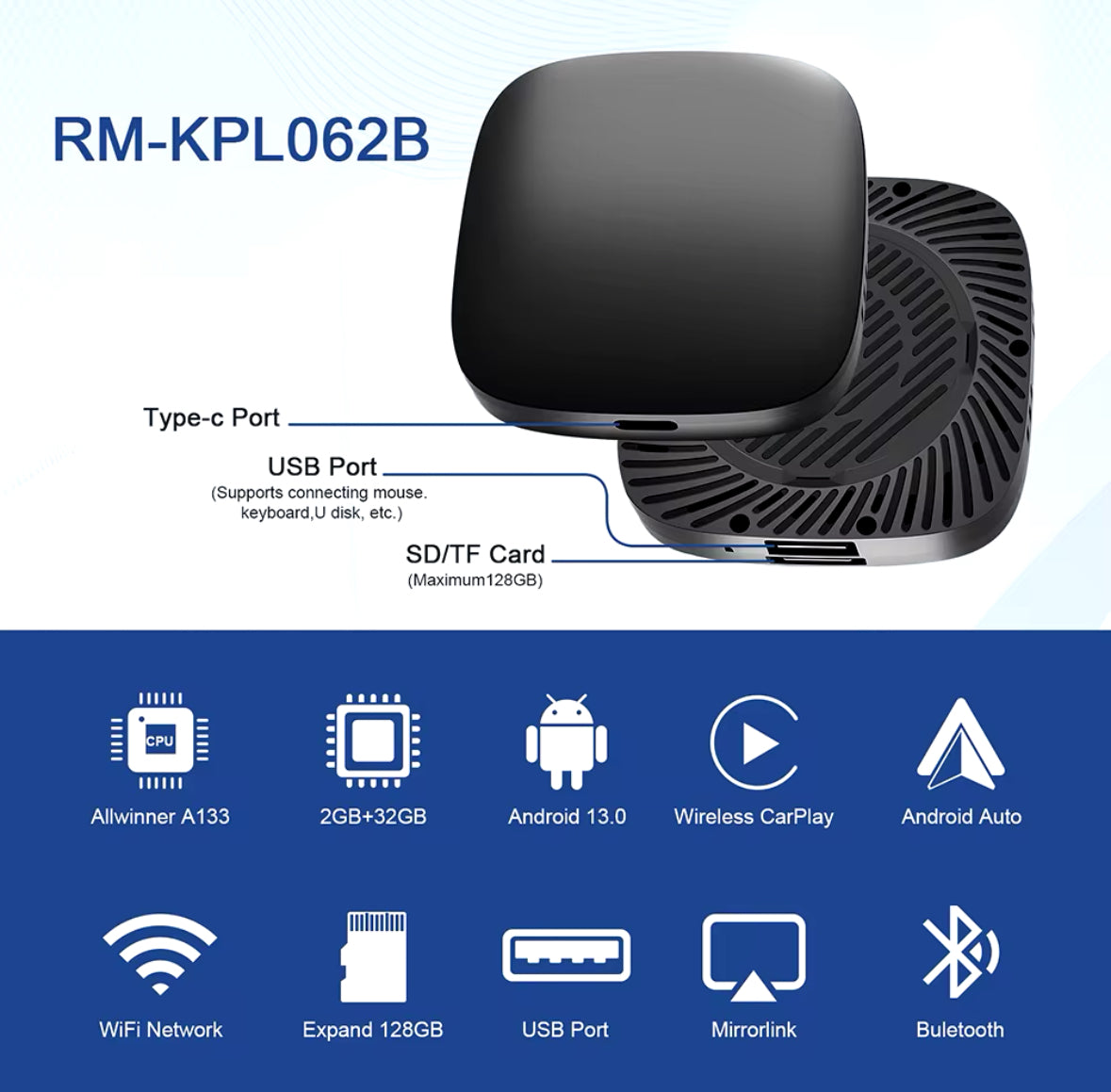 Ai box ابل كار بلاي ، اندرويد